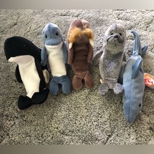 Sea Friends Bundle - beanie babies